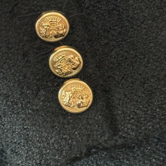 Universal Thread Textured Gold Button Jacket NWOT Large - Picture 3 of 5